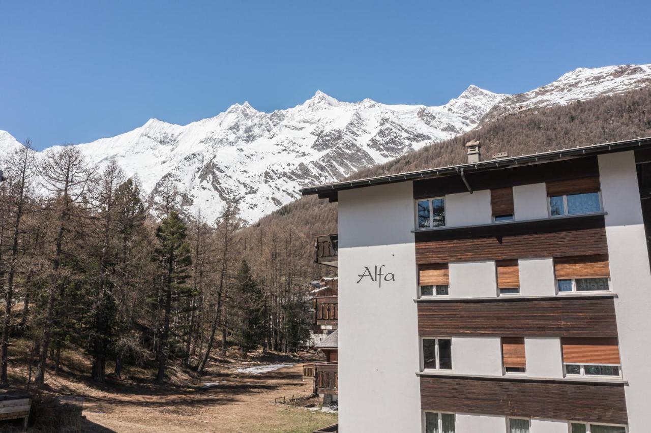 Haus Alfa Apartment Saas-Fee Luaran gambar