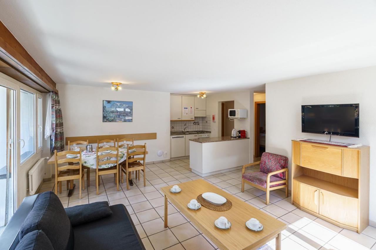 Haus Alfa Apartment Saas-Fee Luaran gambar