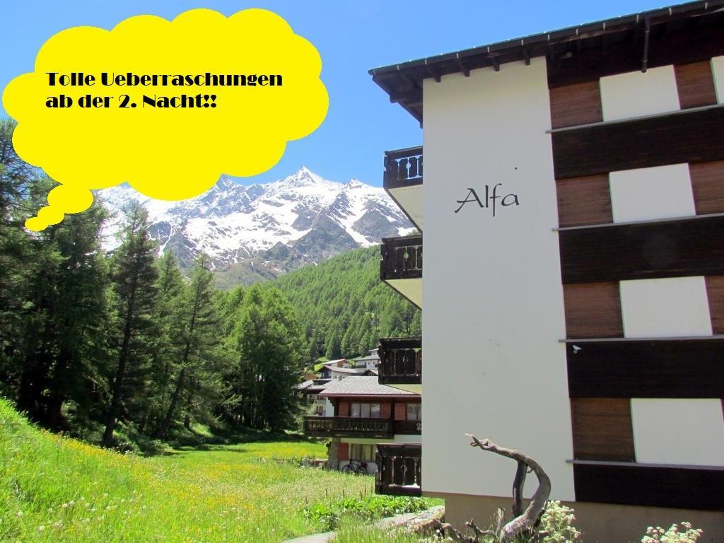 Haus Alfa Apartment Saas-Fee Luaran gambar