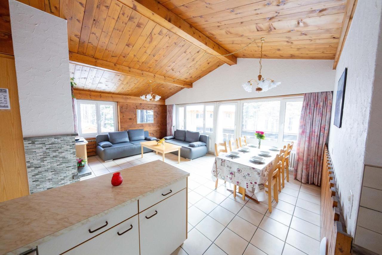 Haus Alfa Apartment Saas-Fee Luaran gambar